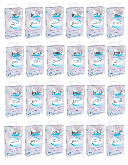 Imagem de Kit Jontex Sensação Invisível Caixa 24 Un 4 Preservativos Cd