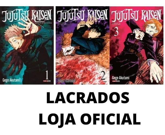 Imagem de Kit Jujutsu Kaisen Vol. 1 ao 3