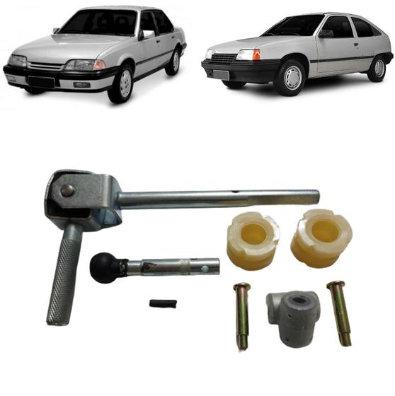 Kit junção bucha varão trambulador liame monza completo Menor preço em Kit junção bucha varão trambulador liame monza completo