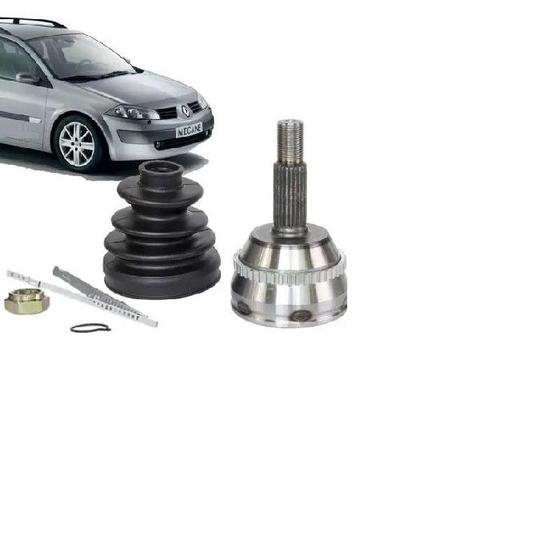 Imagem de Kit junta homocinética fixa, renault megane, scenic, 2.0 16v, 2001 a 2006 ajh05016abs