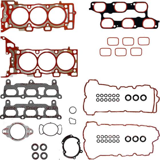 Imagem de Kit Juntas Retifica Cabeçote Captiva 3.0 V6 24V 2011/. Aço