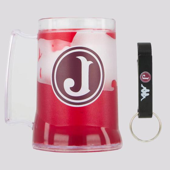 Imagem de Kit Juventus Caneca em Gel e Chaveiro Abridor