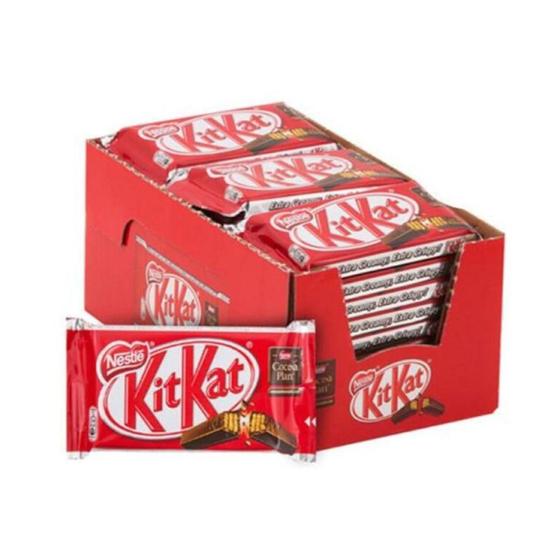 Kit Kat Nestlé Chocolate Clássico Ao Leite 24 Unidades Nestle Kit