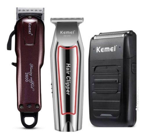 Imagem de Kit Kemei Km 2600 Acabamento Barba Km 032 Kemei Shaver 1102