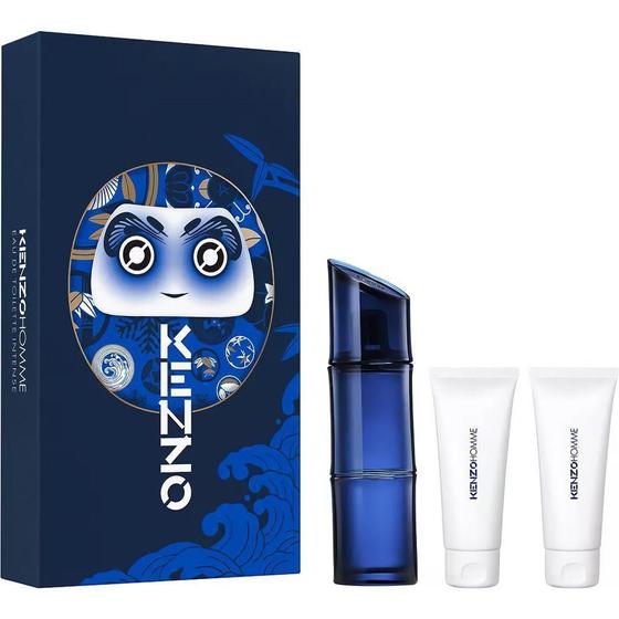 Imagem de Kit Kenzo Homme Eau De Toilette Intense 110Ml + 2X Sg 75Ml