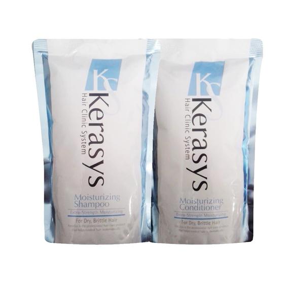 Kit Kerasys Moisturizing Shampoo e Cond - Refil 2x500ml - Kit Shampoo e ...