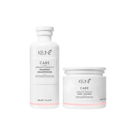 Imagem de Kit Keune Care Keratin Smooth Shampoo 300ml + Máscara 200ml