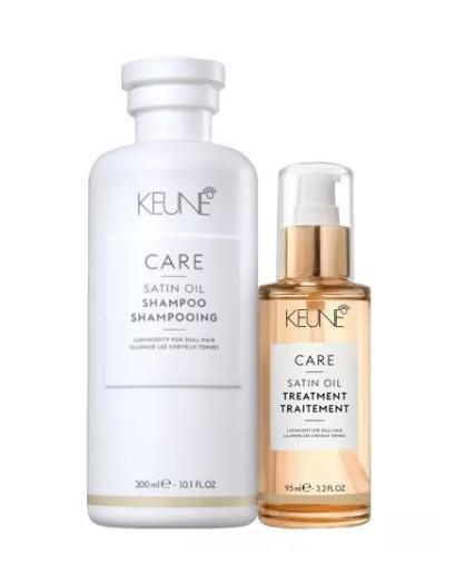 Imagem de Kit Keune Care Satin Oil Treatment - Shampoo + Óleo