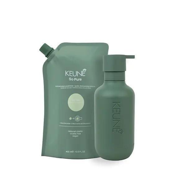 Imagem de Kit Keune So Pure Clarify Condicionador 400Ml + Frasco