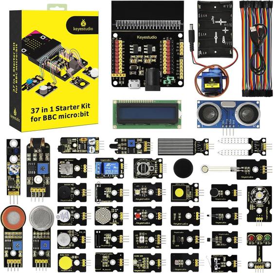 Imagem de Kit KEYESTUDIO de 37 Sensores para BBC micro:bit V1.5 e V2