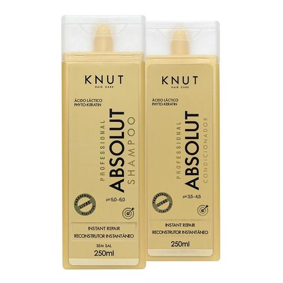 Imagem de Kit KNUT ABSOLUT: Shampoo 250ml + Condicionador 250ml 