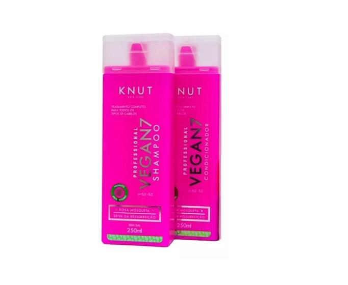 Imagem de Kit Knut Vegan7 Sh 250ml + Cond 250ml