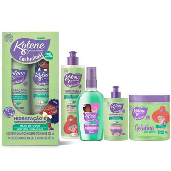 Imagem de Kit Kolene Cachinhos 6 Itens