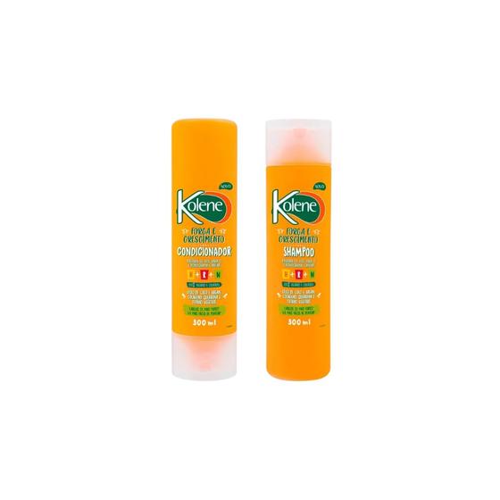 Imagem de Kit Kolene Forca/Crescimento Shampoo + Condicionador 300ml