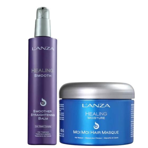 Imagem de Kit L'Anza Healing Moisture Masque/ Smooth Straightening