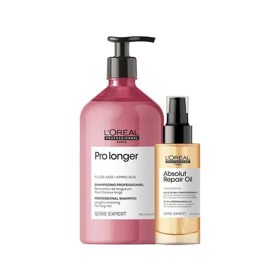 Imagem de Kit L'Oréal Pro Longer - Cabelos Longos e Danificados