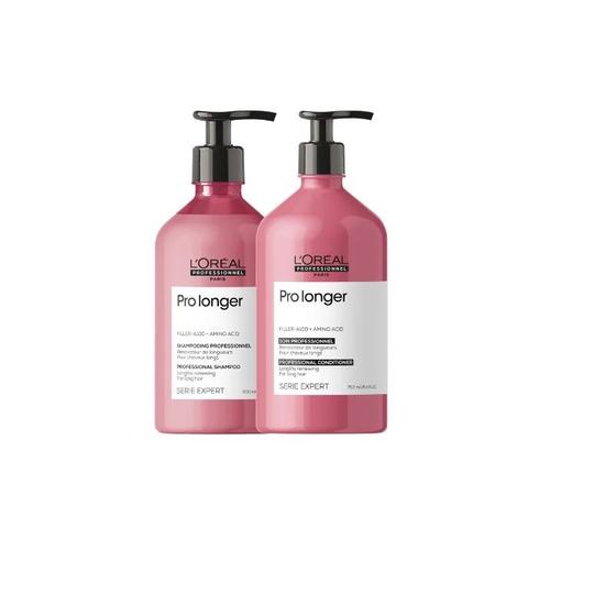 Imagem de Kit L'Oréal Pro Longer Shampoo 750ml + Condicionador 750ml