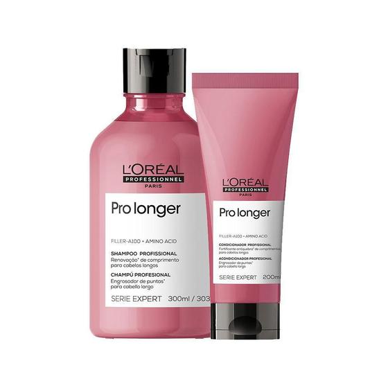 Imagem de Kit L'Oréal Pro Serie Exp Pro Longer - Sh E Cond 200Ml