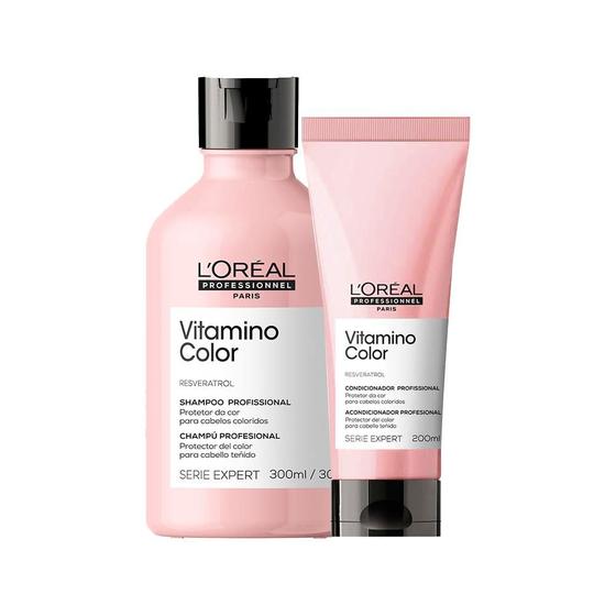 Imagem de Kit L'oréal Pro Vitamino Color - Sh 300 ml + Cond 200 ml