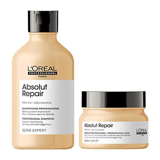 Kit L'Oréal Professionnel Absolut Repair Gold Quinoa Shampoo 300ml