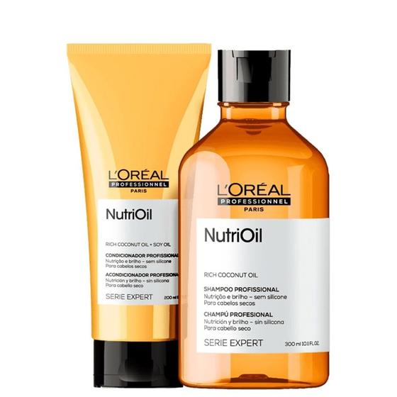 Imagem de Kit L'oréal Professionnel Nutrioil - Shampoo 300ml + Condicionador 200ml