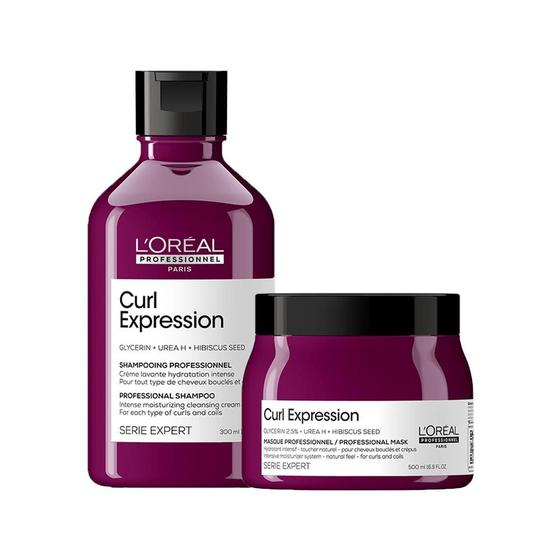 Imagem de Kit L'Oreál Professionnel Serie Expert Curl Expression - Shampoo Intense e Máscara 500 ml