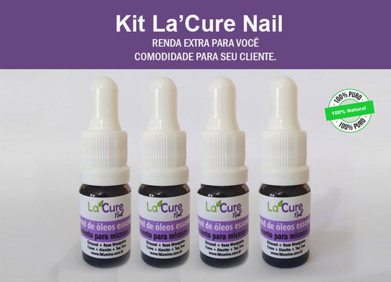 Kit La'Cure Nail - Blend Para Micose De Unha - 4 Unidades - LA LUMINA ...