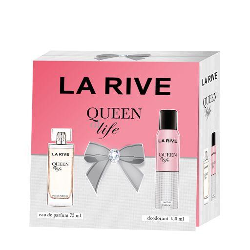 Imagem de Kit La Rive Queen Life Feminino 75ml + Desodorante 150ml