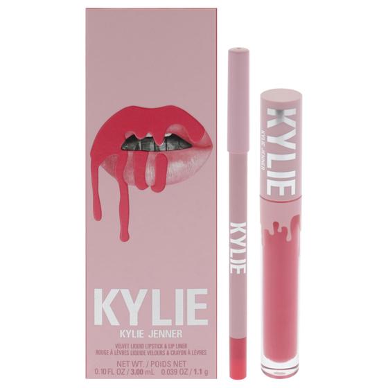 Imagem de Kit labial Kylie Cosmetics Velvet 203 Party Girl para mulheres