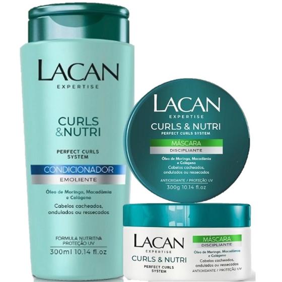 Imagem de Kit Lacan Curls e Nutri Controle do Volume (2 Produtos)