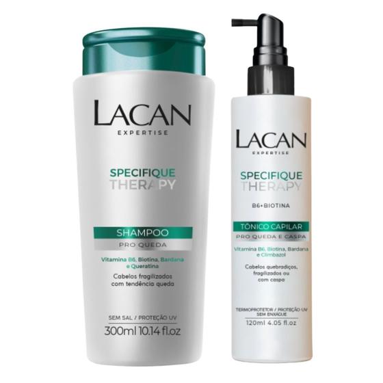 Imagem de Kit Lacan Specifique Therapy Shampoo Pro Queda + Tônico