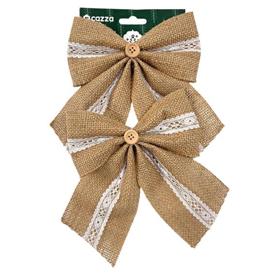 Imagem de Kit Laco Rustico Bico 14x19cm c 2 CV244586 Cazza