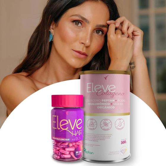 Imagem de Kit Lala Noleto - Eleve Hair 30 cápsulas + Colágeno 30 dias - Eleve Life