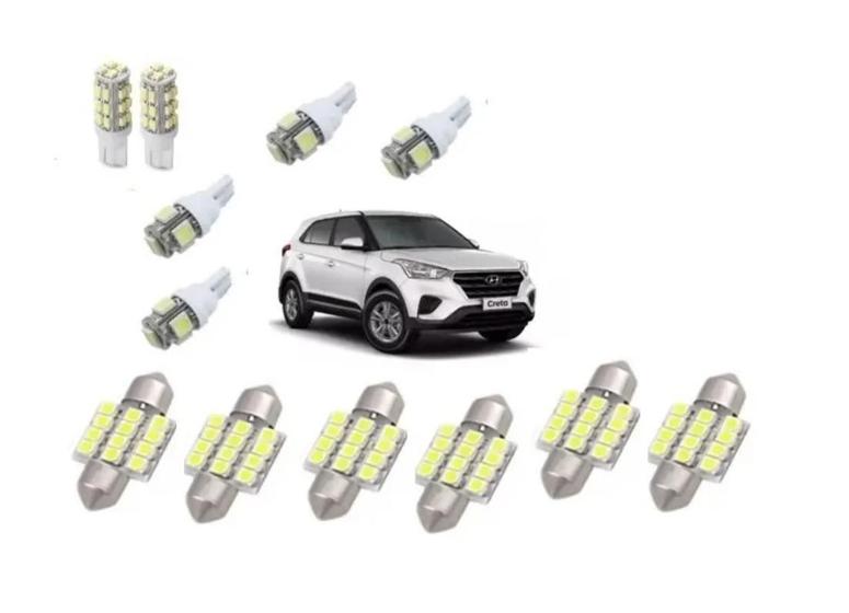 Imagem de Kit Lampada Creta 2018 Led Hyundai