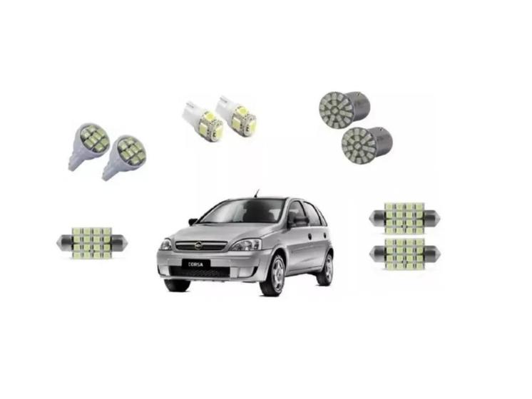 Imagem de Kit Lampada Led Chevrolet Corsa Hatch Sedan Gm