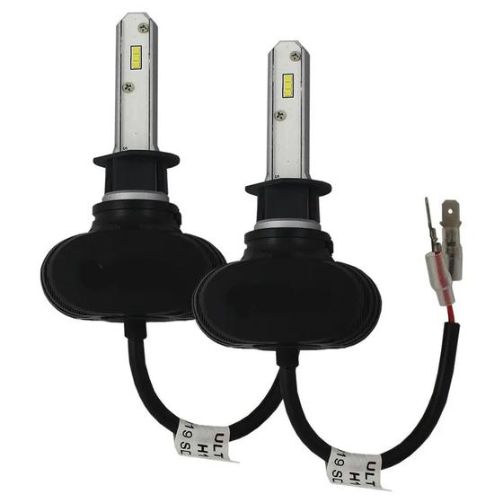 Imagem de Kit Lampada Led H1 H3 H4 H7 H8 H11 H16 H27 HB3 6500k 4000 Lúmens 32v 25w