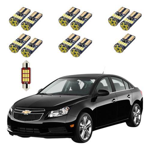 Imagem de Kit Lâmpada Led T10/Torpedo Chevrolet Cruze 2011/2016 Canbus