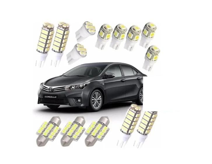 Imagem de Kit Lampada Led Toyota Corolla 2009 A 2016 Envio Imediato