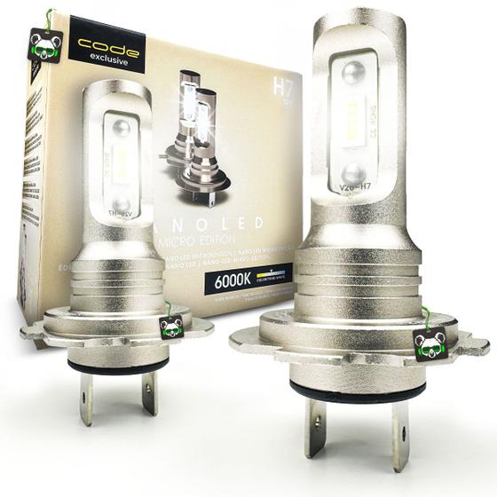 Imagem de Kit Lâmpada Nano Led Micro Edition 3000Lm 6000K Encaixe H7