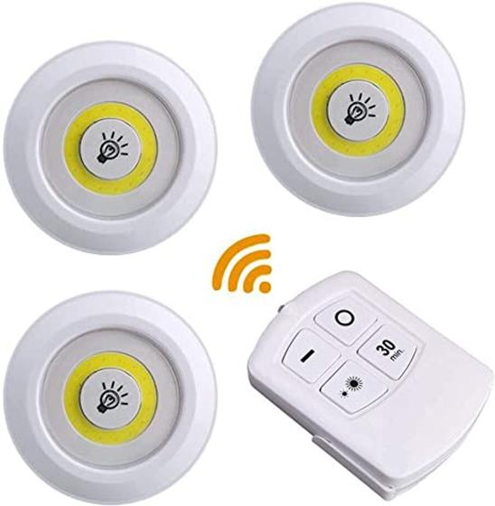 Imagem de Kit lampada spot led com controle remoto sh-014 xtrad