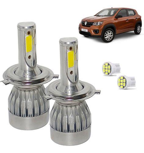 Imagem de Kit Lâmpada Super Led Kiwd 2017 a 2020 Farol Alto e Baixo H4