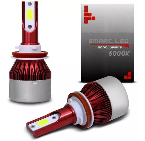 Imagem de Kit Lâmpada Tay Tech Smart Led H11 8000 Lúmens