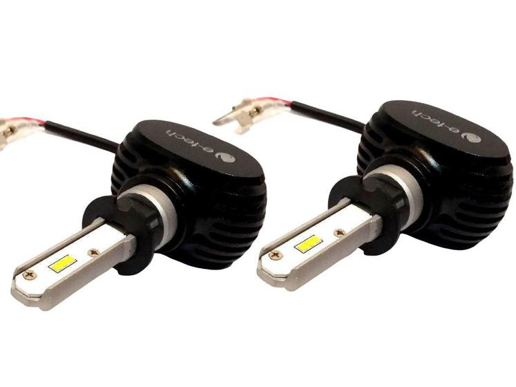 Imagem de Kit Lâmpada Ultra Led H3 - 40W 8000K - E-Tech - 6000 Lumiens