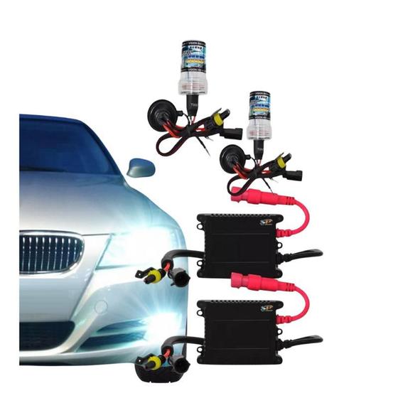 Imagem de Kit Lampada Xenon 8000k Farol Alto do Captur 2017 2018 2019