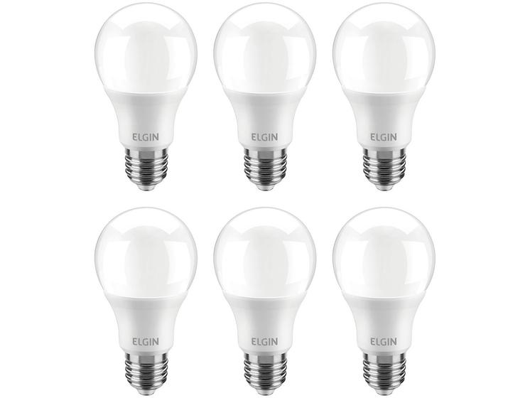Imagem de Kit Lâmpadas LED 6 Unidades Branca E27 12W