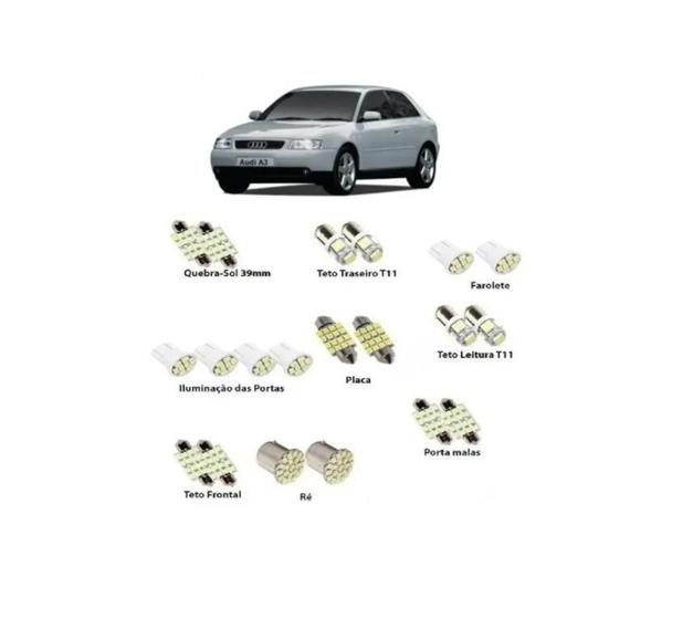 Imagem de Kit Lâmpadas Led Audi A3 1998 A 2006