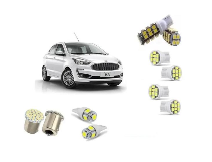 Imagem de Kit Lâmpadas Led Ford Ka 2014 A 2020