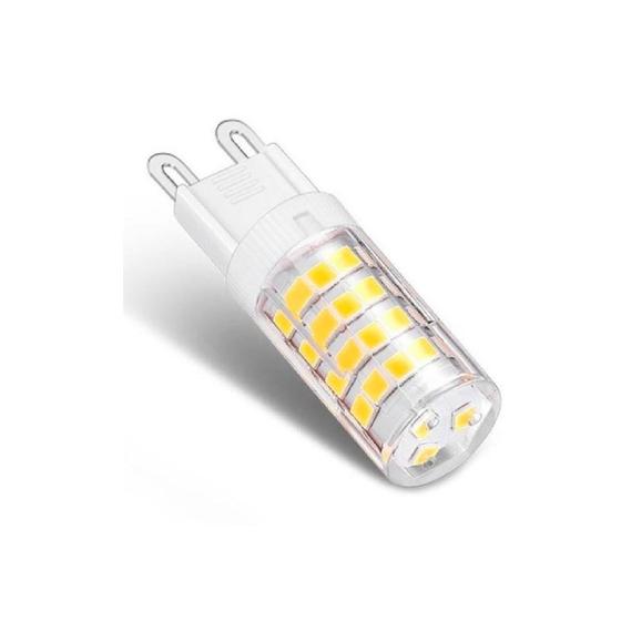 Imagem de Kit Lâmpadas Led G9 5w Luz Quente Amarelada 3000k Bivolt