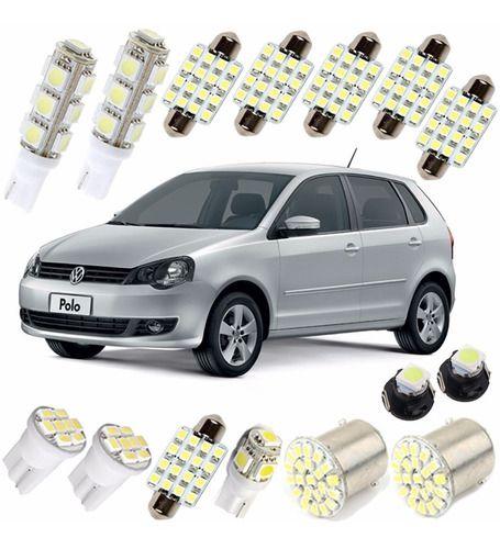 Imagem de Kit lampadas led golf polo hatch pingo teto placa ré torpedo