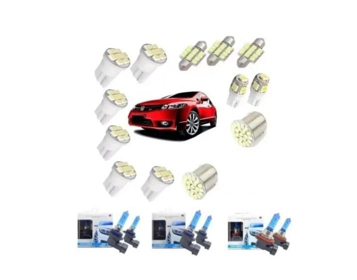 Imagem de Kit Lâmpadas Led Honda New Civic 2007 2008 2009 2010 2011